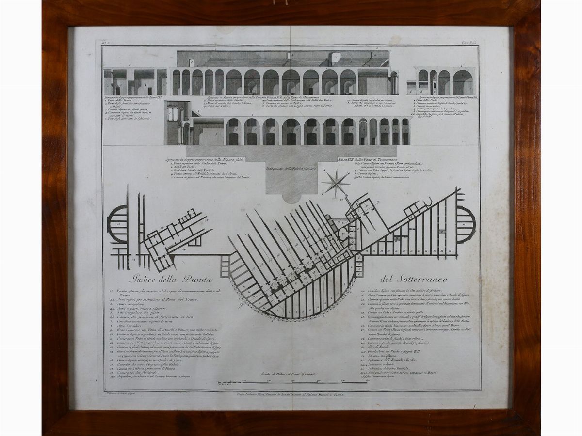 Marco Carloni - Vestigia delle Terme di Tito e Loro Interne Pitture, Seconda Metà del XVIII Secol...