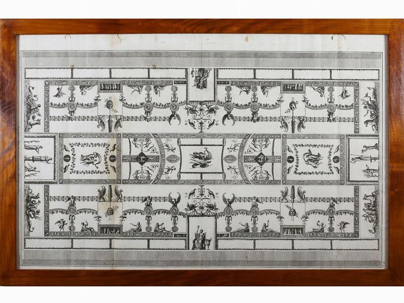 Marco Carloni - Vestigia delle Terme di Tito e Loro Interne Pitture, Seconda Metà del XVIII Secol...
