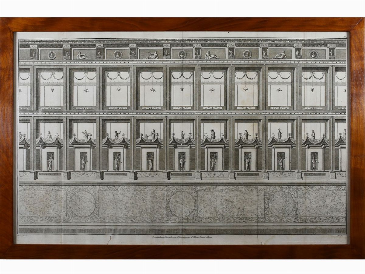 Marco Carloni - Vestigia delle Terme di Tito e Loro Interne Pitture, Seconda Metà del XVIII Secol...