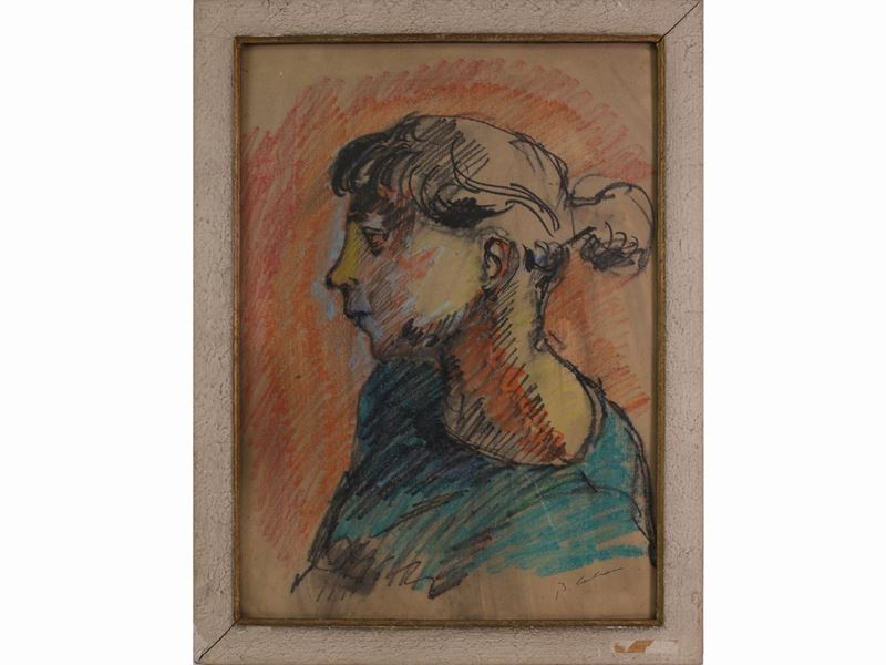 Bruno Calvani - Ritratto Femminile