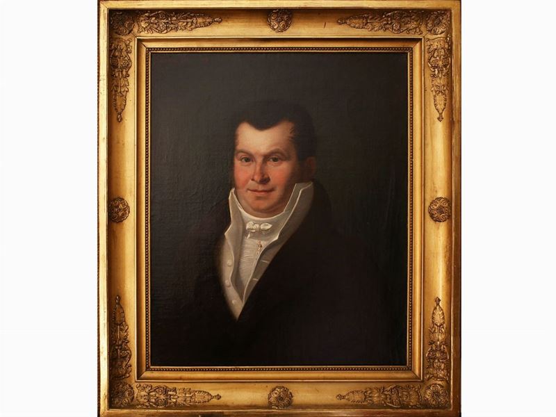 Scuola Francese Dell'inizio del XIX Secolo - Ritratto Maschile