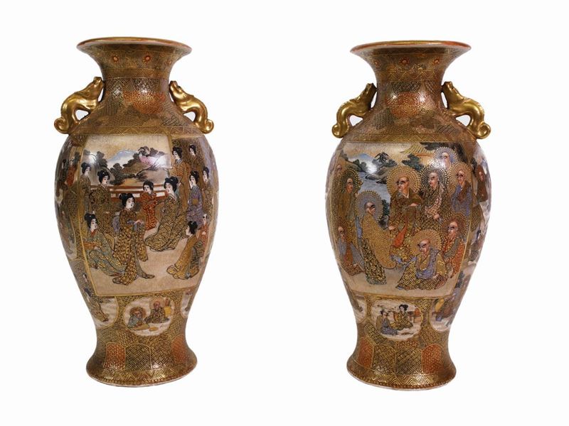 Coppia di Vasi in Ceramica