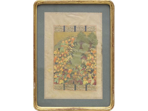 Two persian miniatures