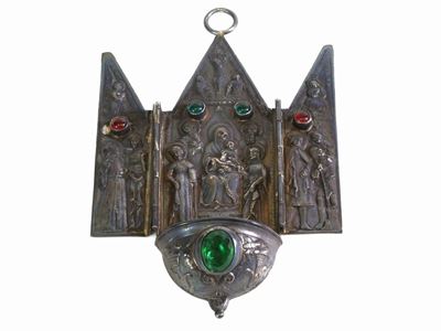 Acquasantiera in Argento Sterling