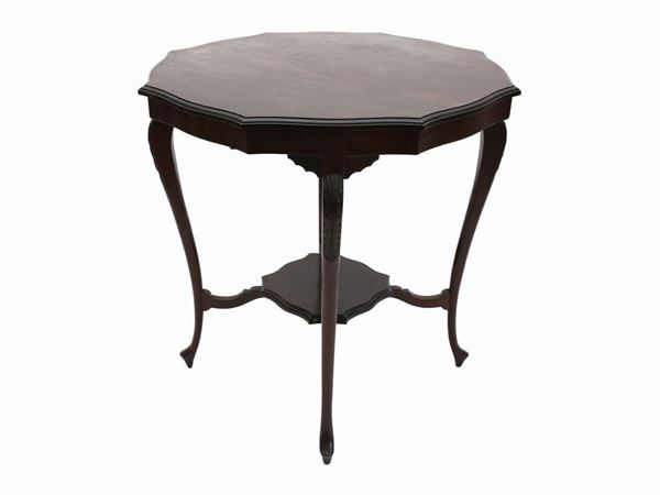A mahogany small table  (first half of the 20th century)  - Auction Furniture, Paintings and Curiosities from Private Collections - Maison Bibelot - Casa d'Aste Firenze - Milano