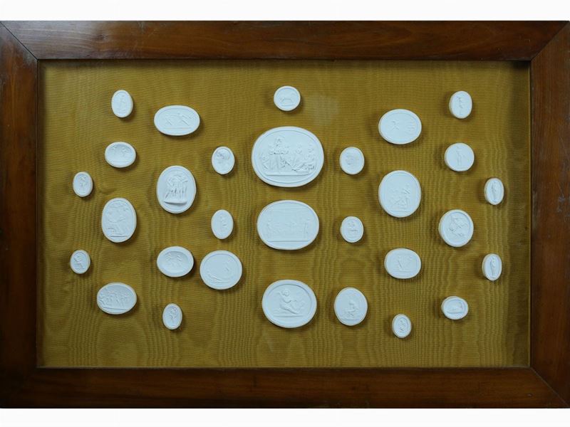 Collezione di Cammei Classici in Gesso