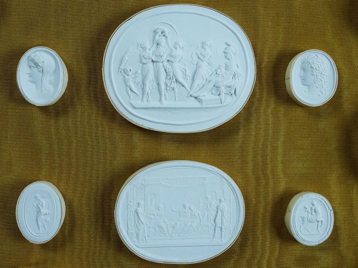 Collezione di Cammei Classici in Gesso