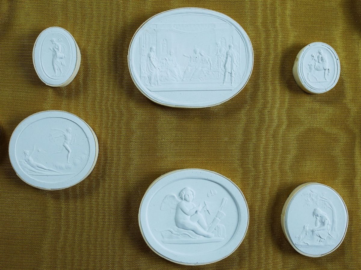 Collezione di Cammei Classici in Gesso
