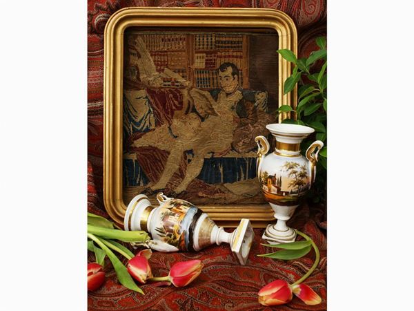 A Napoleonic curiosities lot  (19th century)  - Auction Tuscan style: curiosities from a country residence - Maison Bibelot - Casa d'Aste Firenze - Milano