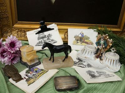 Lotto di Curiosità D'epoca da Scrivania