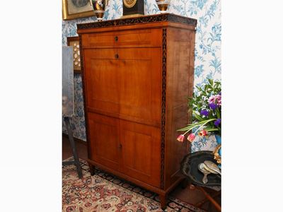 Secretaire Impiallacciato in Ciliegio
