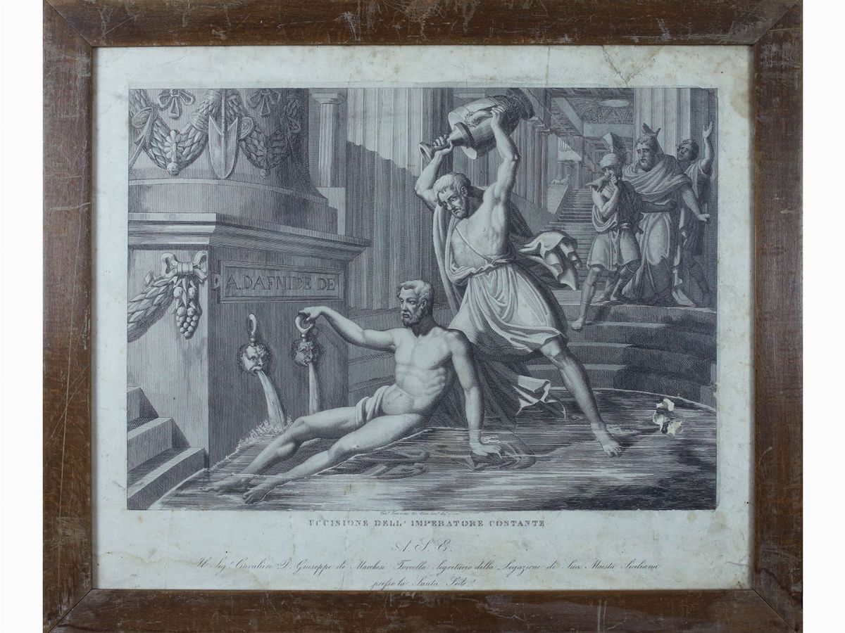 Lotto di Litografie ed Incisioni D'epoca