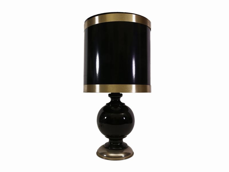 Lume da Tavolo in Ceramica e Metallo