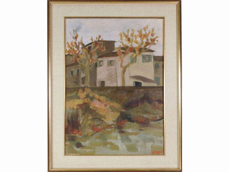 Renzo Grazzini - Paesaggio Autunnale