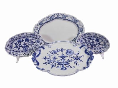 Vassoio Ovale in Porcellana Meissen