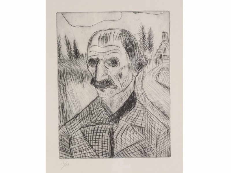 Antonio Ligabue - Autoritratto