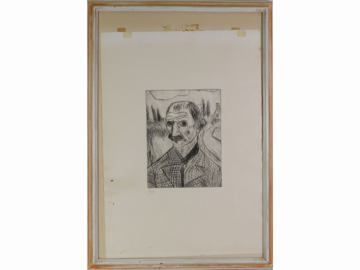 Antonio Ligabue - Autoritratto