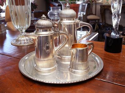 Servito da Caffè in Argento Bernasconi