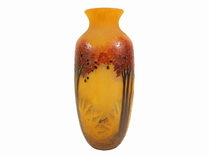 Vaso in Vetro Legras & Cie Saint Denis