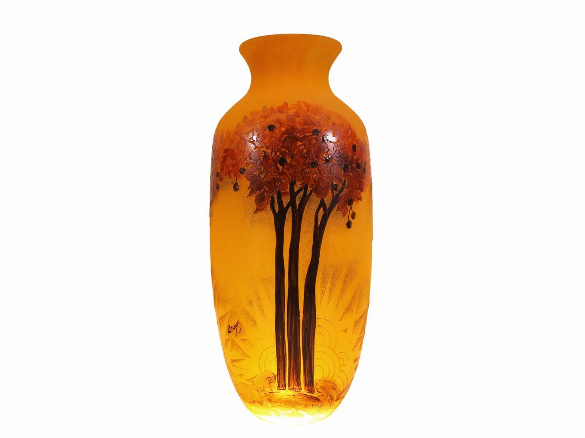 Vaso in Vetro Legras & Cie Saint Denis