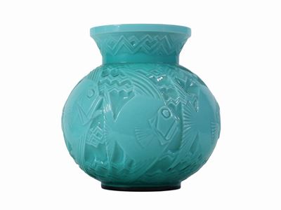 Vaso in Vetro Opalescente P. D'avesne