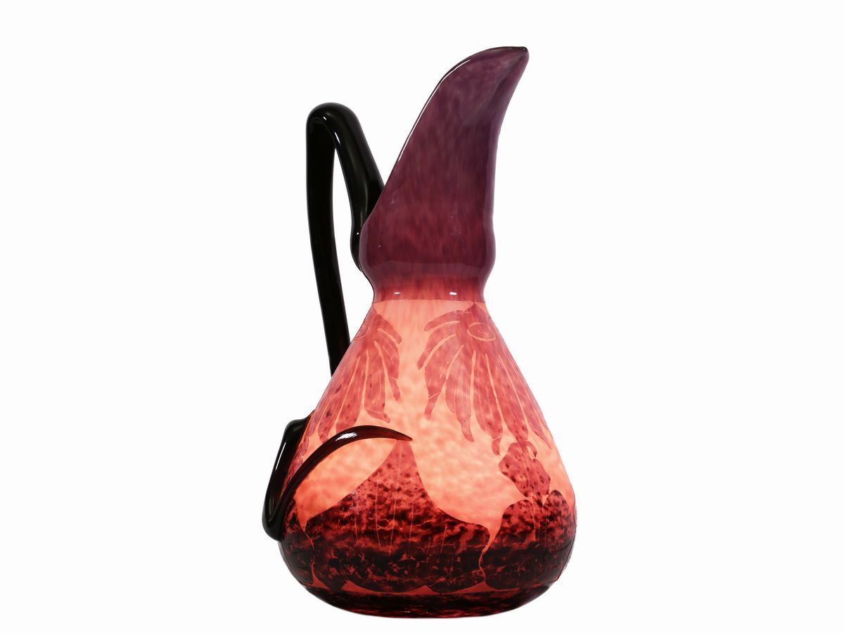 Versatoio le Verre Français Decoro "dahlias"