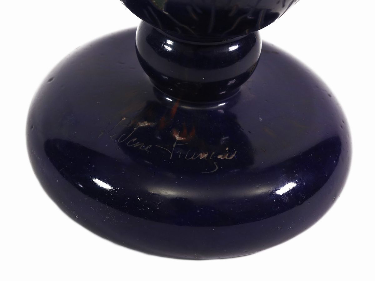 Vaso le Verre Français Decoro "fuchsias"