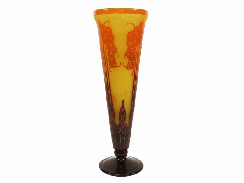 Vaso le Verre Français Decoro "primerolles"