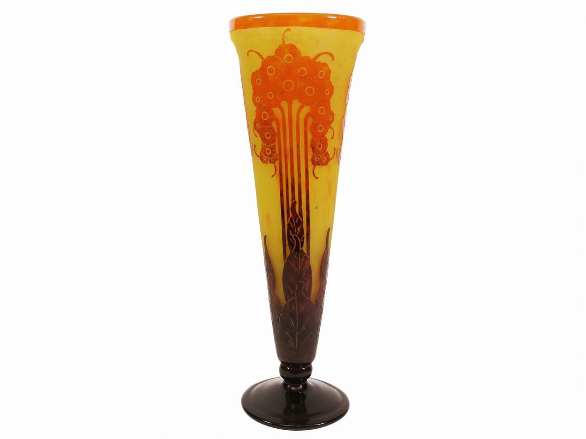 Vaso le Verre Français Decoro "primerolles"