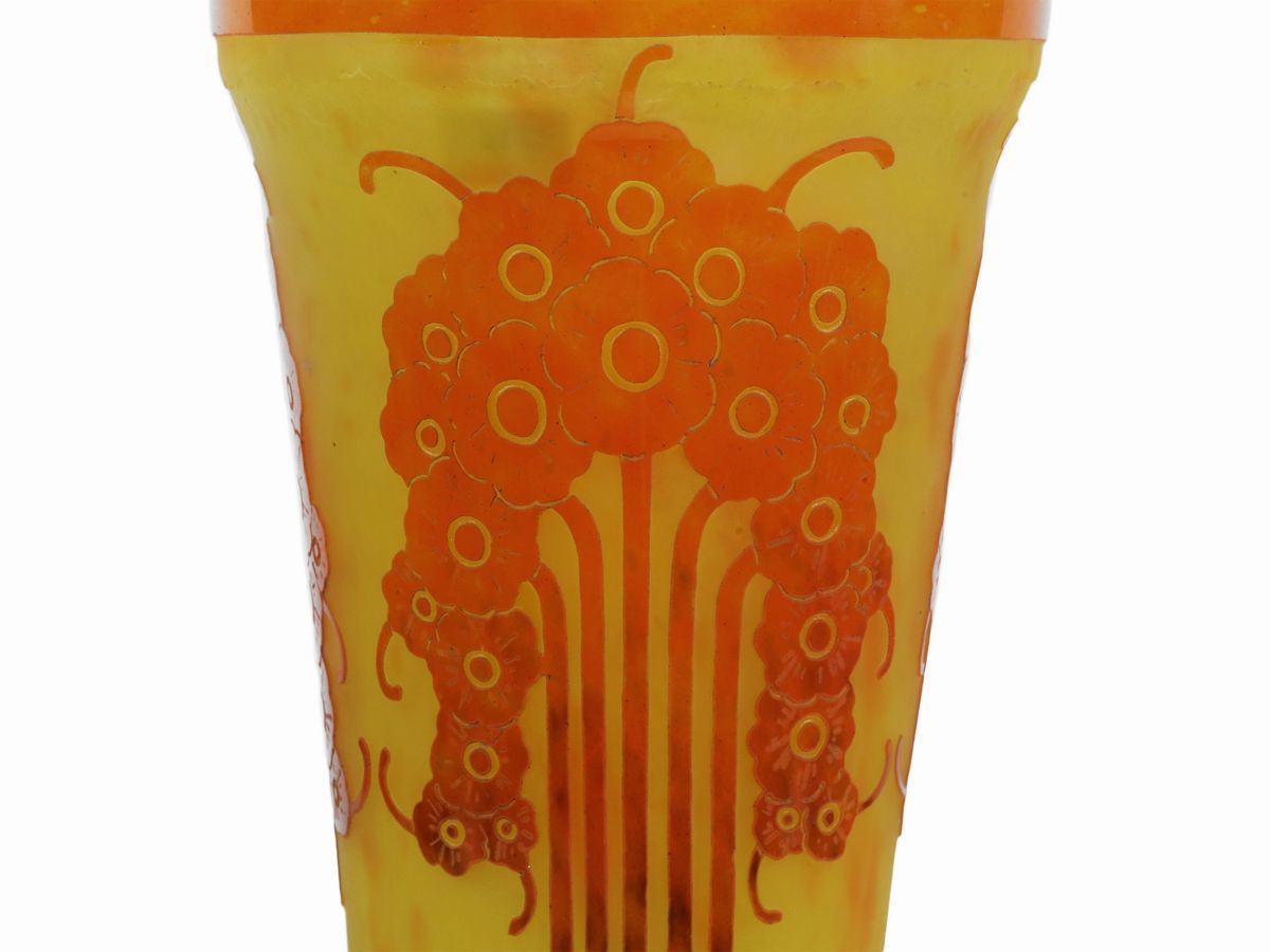 Vaso le Verre Français Decoro "primerolles"