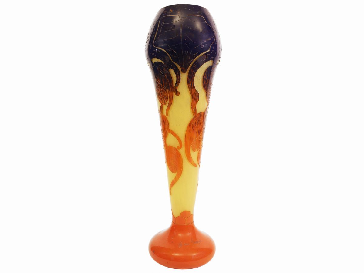 Vaso le Verre Français Decoro "houblon"