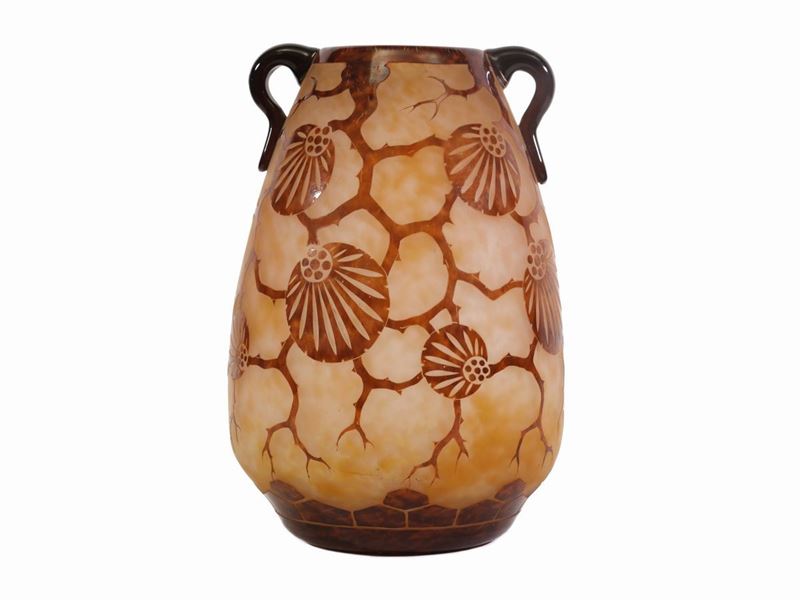 Vaso le Verre Français Decoro "epinettes"
