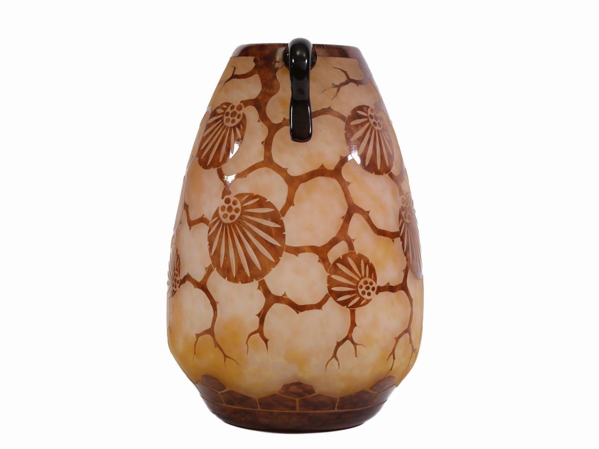 Vaso le Verre Français Decoro "epinettes"