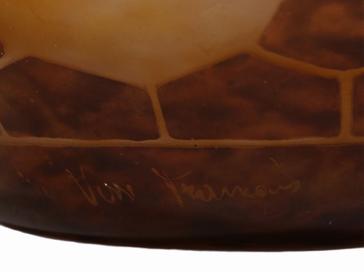 Vaso le Verre Français Decoro "epinettes"