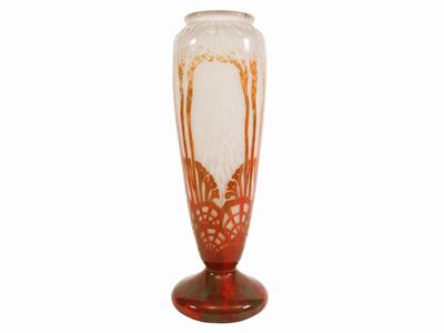 Vaso le Verre Français Decoro "algues"