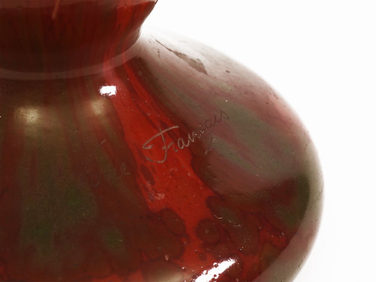 Vaso le Verre Français Decoro "algues"