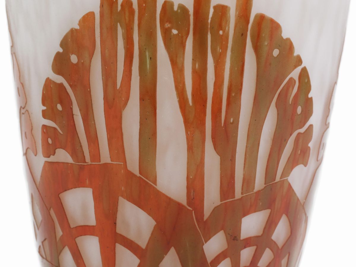 Vaso le Verre Français Decoro "algues"