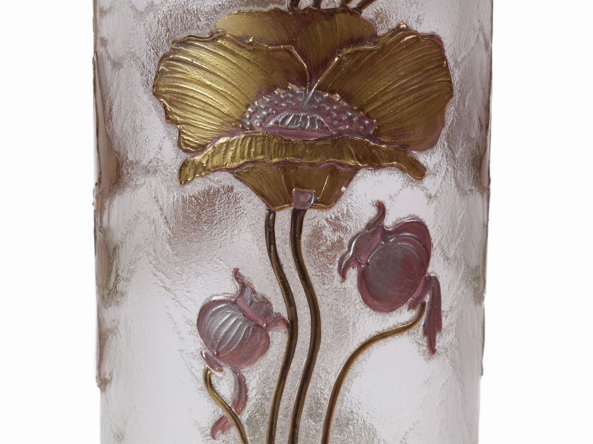Vaso in Vetro Soffiato Legras