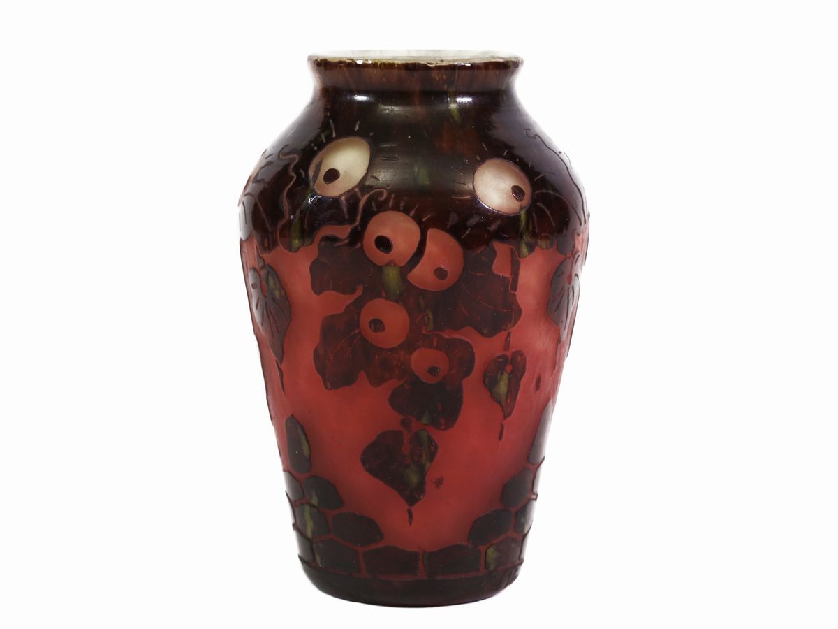 Vaso le Verre Français Decoro "chenes"
