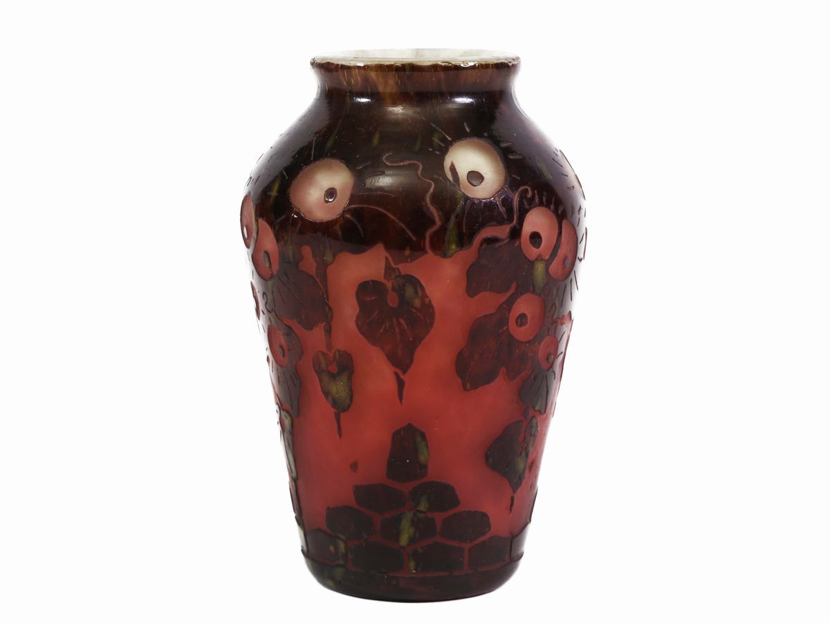 Vaso le Verre Français Decoro "chenes"
