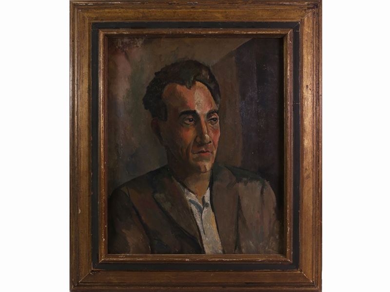 Scuola Italiana del XX Secolo - Ritratto Maschile
