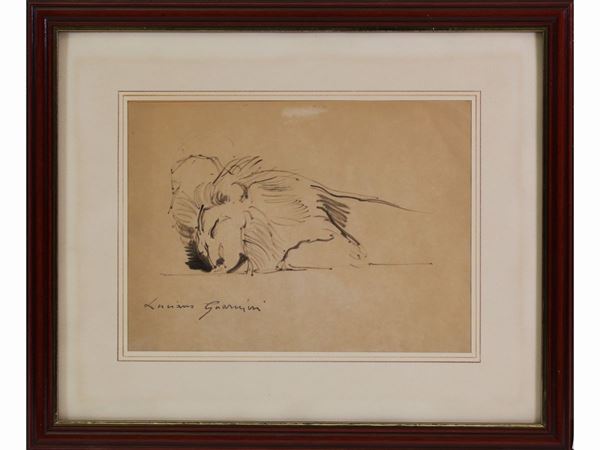Luciano Guarnieri : Lion  ((1930-2009))  - Auction Furniture, Paintings and Curiosities from Private Collections - Maison Bibelot - Casa d'Aste Firenze - Milano