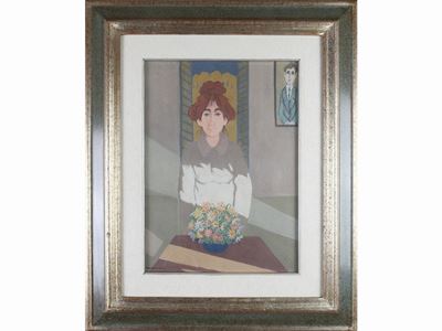 Ritratto Femminile in un Interno