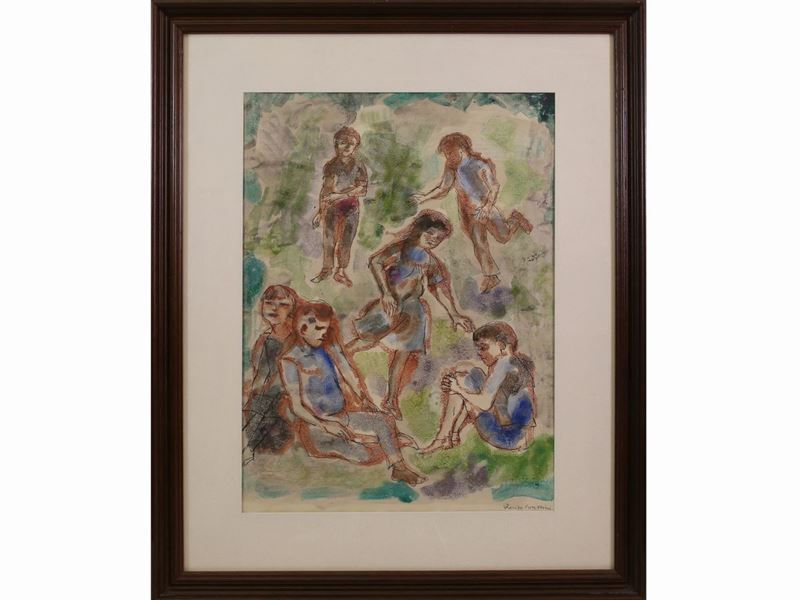 Renzo Grazzini - Composizione con Figure