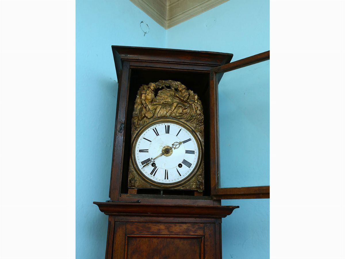 Orologio a Torre in Noce