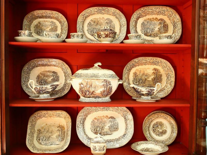 Servizio di Piatti in Terraglia, Società Ceramica Richard