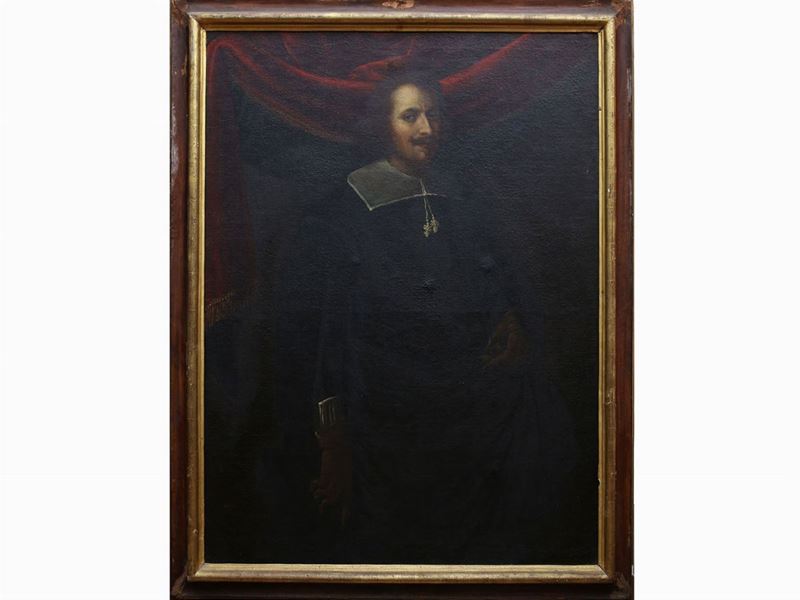 Scuola Fiorentina della Prima Metà del XVII Secolo - Ritratto di Prelato