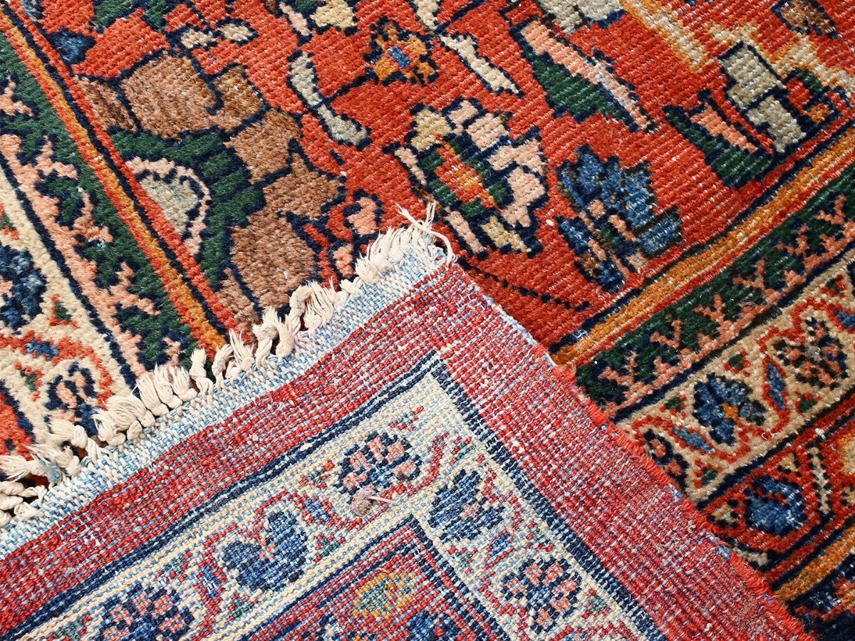 Tappeto Caucasico di Vecchia Manifattura