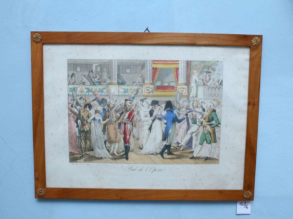 Jean-francois Bosio - L'escamoteur, Bal De Siciété, Bal De L'opéra, la Bouillotte