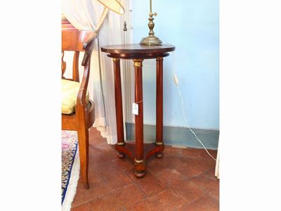 Tavolino da Appoggio in Legni di Frutto